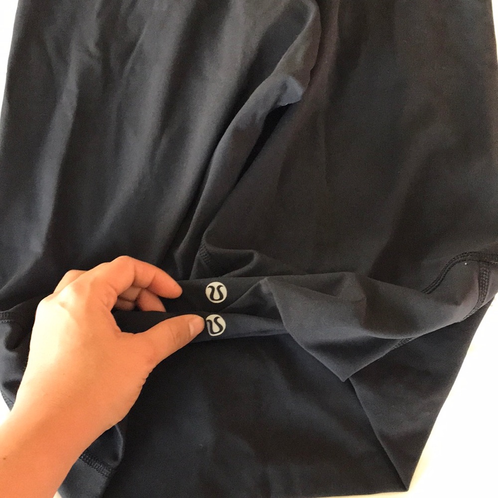High rise Lululemon crops reversible